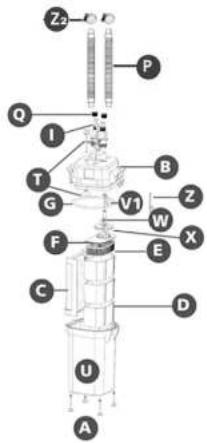 Fluval Venezia - REPLACEMENT PARTS - 1