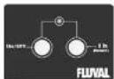 Fluval Venezia - Programación del regulador de luz automático (si se incluye) - 2