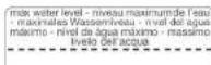 Fluval Venezia - Befüllen Sie das Aquarium mit Wasser bis zur Linie "maximaler Wasserstand" - 1