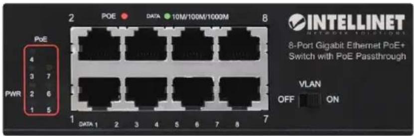 Intellinet 561624 - Pannello frontale - 1