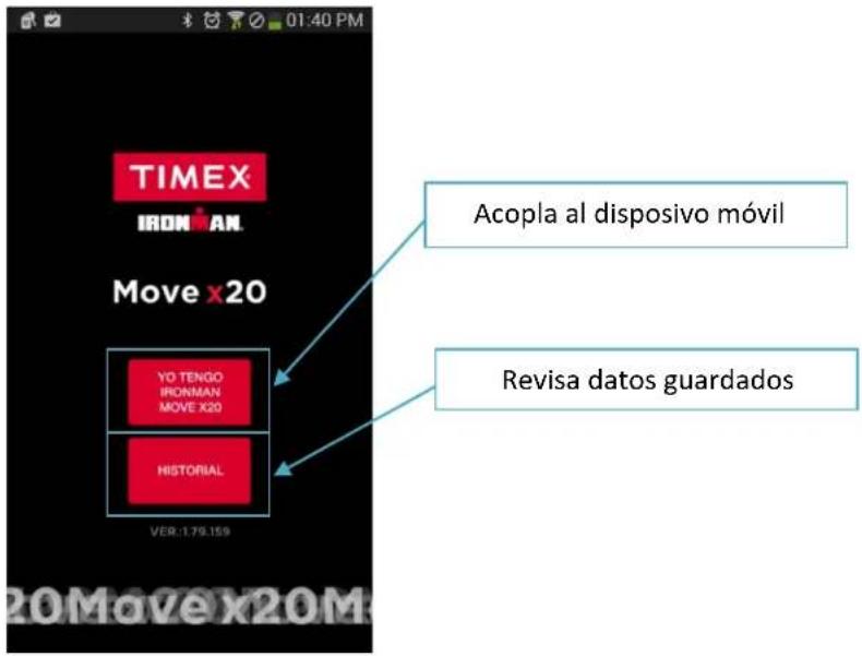 TIMEX Ironman Move x20 - APLICACION TIMEX IRONMAN MOVE X20 - 1