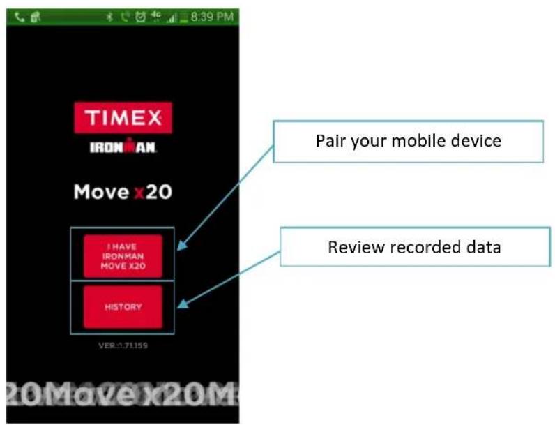TIMEX Ironman Move x20 - TIMEX IRONMAN MOVE X20 APP - 1