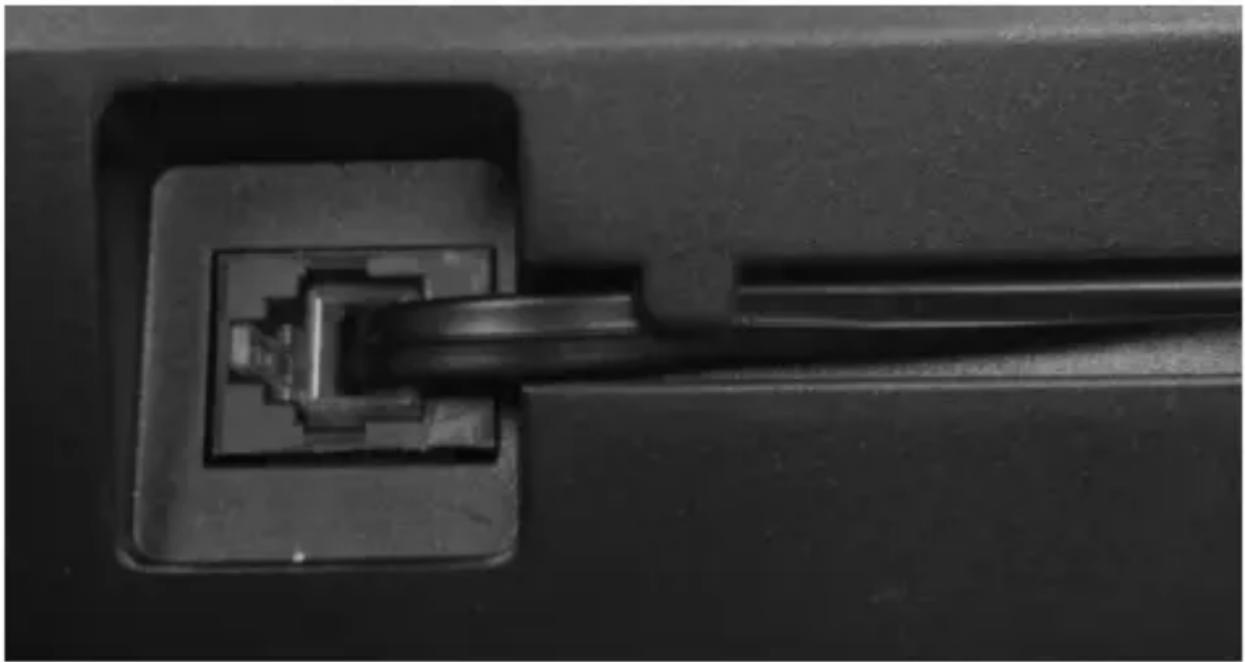 Simvalley TTF-401 - Hörer anschließen - 1