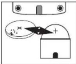 VINCENT CD-200 - Change/inserting the batteries: - 2