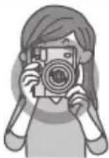 FUJIFILM Instax Mini 99 - Précautions pour tenir l'appareil photo - 1