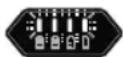 GLORIA MultiBrush li-ion - Potenza dell'accumulatore (LED verdi): - 5