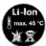 GLORIA MultiBrush li-ion - Consignes de sécurité relatives au chargeur et à la batterie - 1
