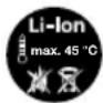 GLORIA MultiJet 36V - Symbols in the user manual - 11