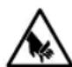GLORIA FineCut 18V - RISK OF BURNS CAUSED BY HOT PARTS! - 1