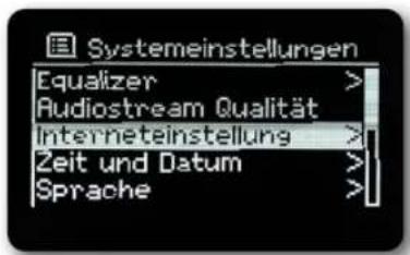 REVO SuperConnect Stereo - Interneteinstellungen - 1