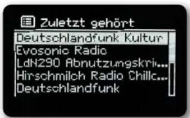 REVO SuperConnect Stereo - Zuletzt gehört - 2