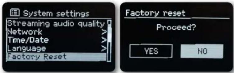 REVO SuperConnect Stereo - Factory settings - 1