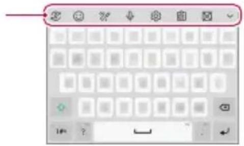 LG LM-Q630EAW - Utilizzo della barra degli strumenti Smart - 1
