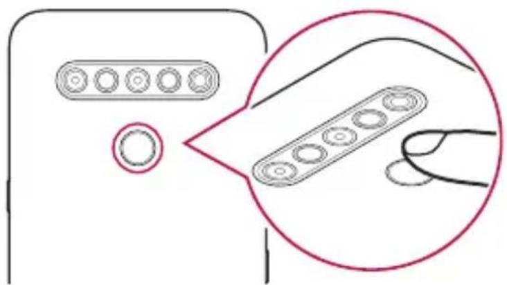 LG LM-Q630EAW - Registrazione delle impronte digitali - 3