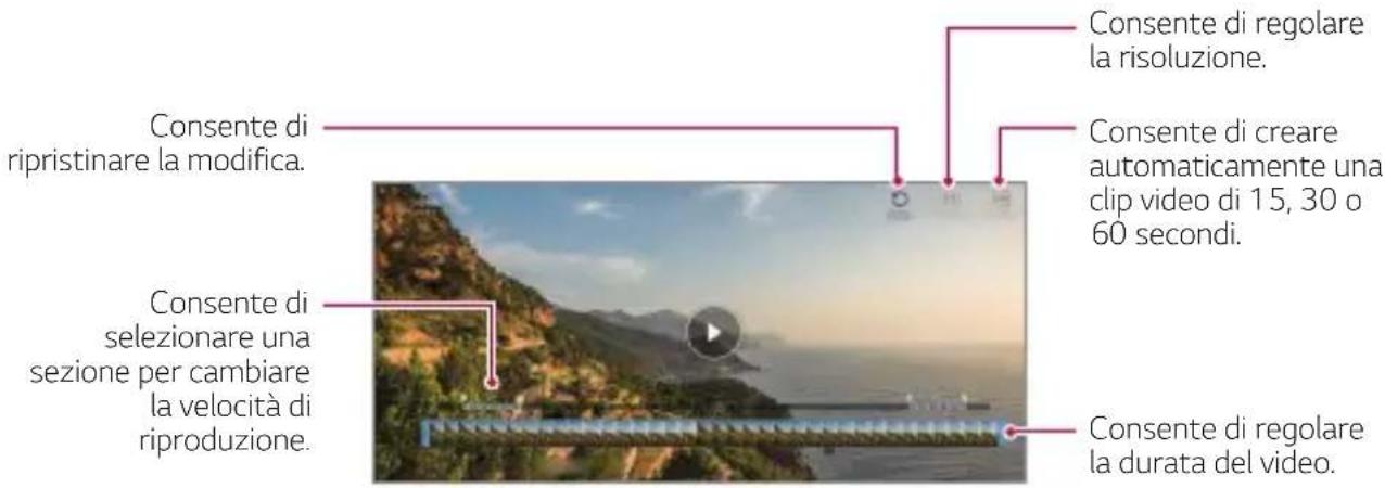 LG LM-Q630EAW - Modifica dei video - 1