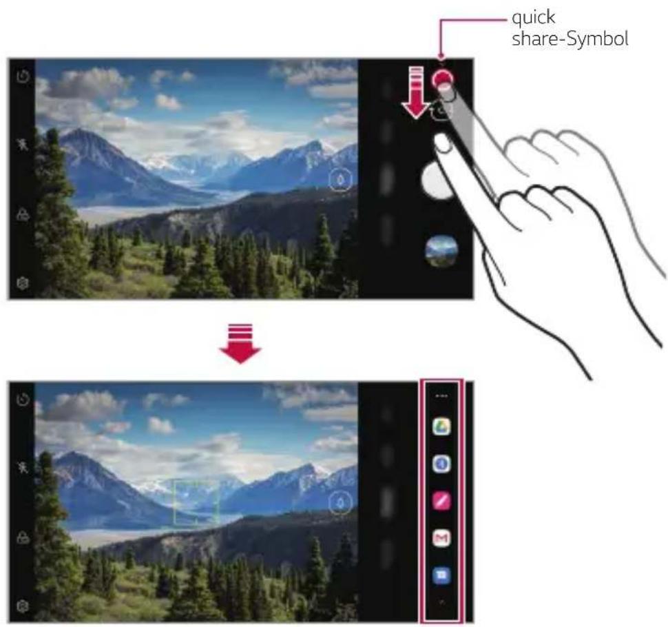 LG LM-Q630EAW - quick share - 1
