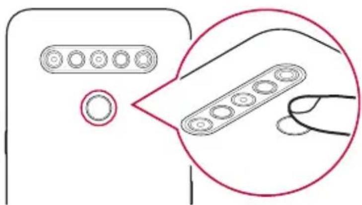 LG LM-Q630EAW - Vingerafdrukken registreren - 3