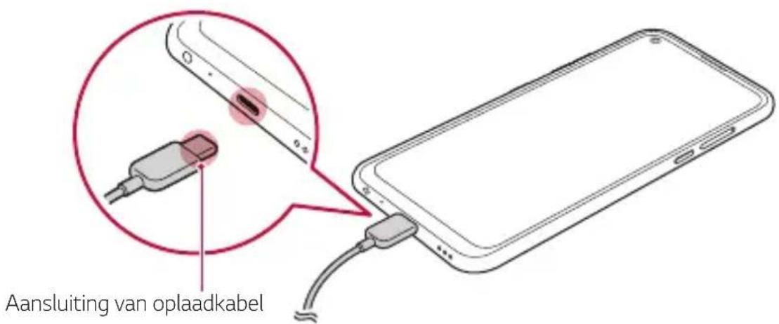 LG LM-Q630EAW - Batterij opladen - 1