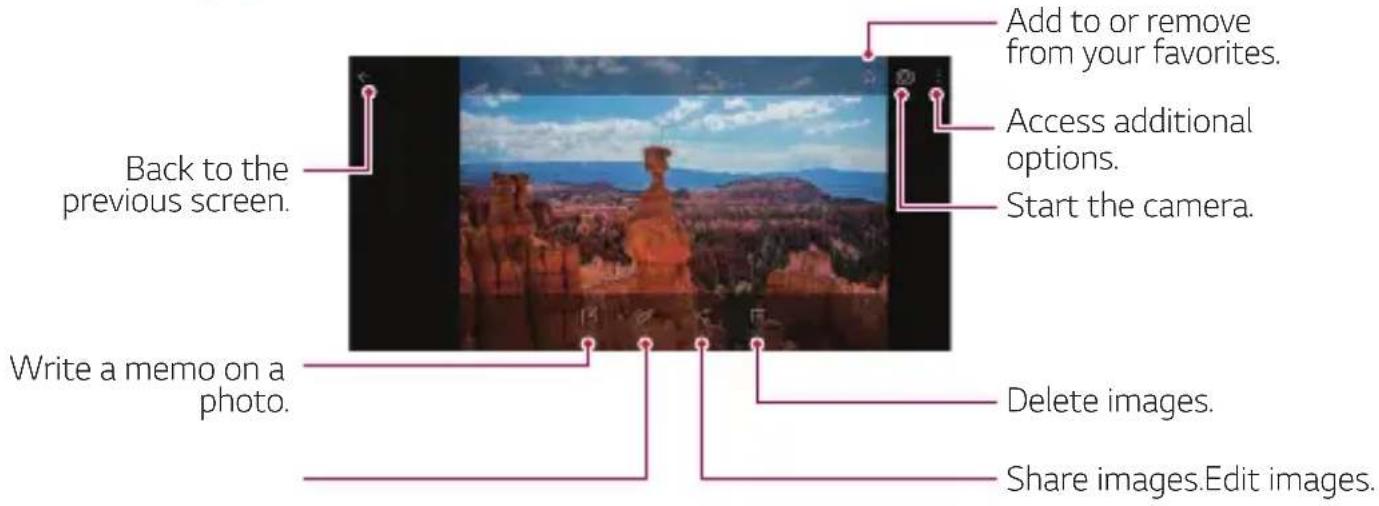 LG LM-Q630EAW - Viewing photos - 1