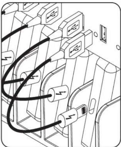 Tripp Lite CSCXS16USB - Connecting Smartphones to the USB Charger/Hub - 1