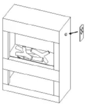 Sonnenkönig Hylde - Supporto magnetico per telecomando - 1