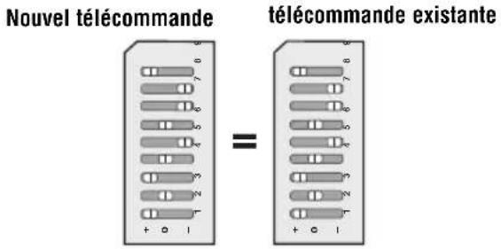 LiftMaster 771CB - Programmation avec des commutateurs dip - 1