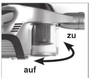 Cleanmaxx 00414 - Staubbehälter und Filter reinigen - 1