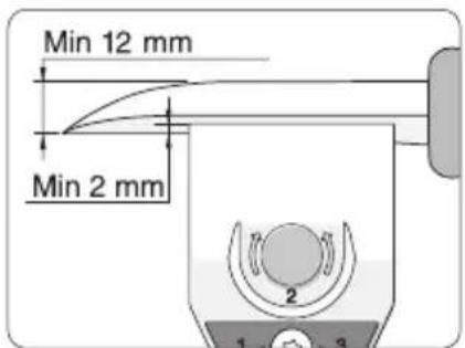 Tormek KJ-45 - Montage du couteau dans le dispositif - 8