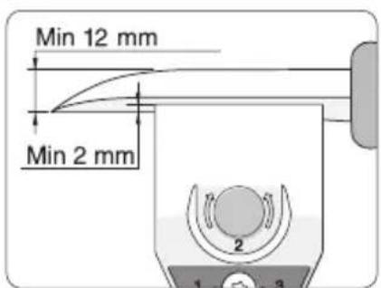 Tormek KJ-45 - Montera kniven i jiggen - 7
