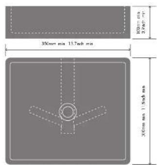 DYSON Airblade Wash+Dry - Instalarea - 4