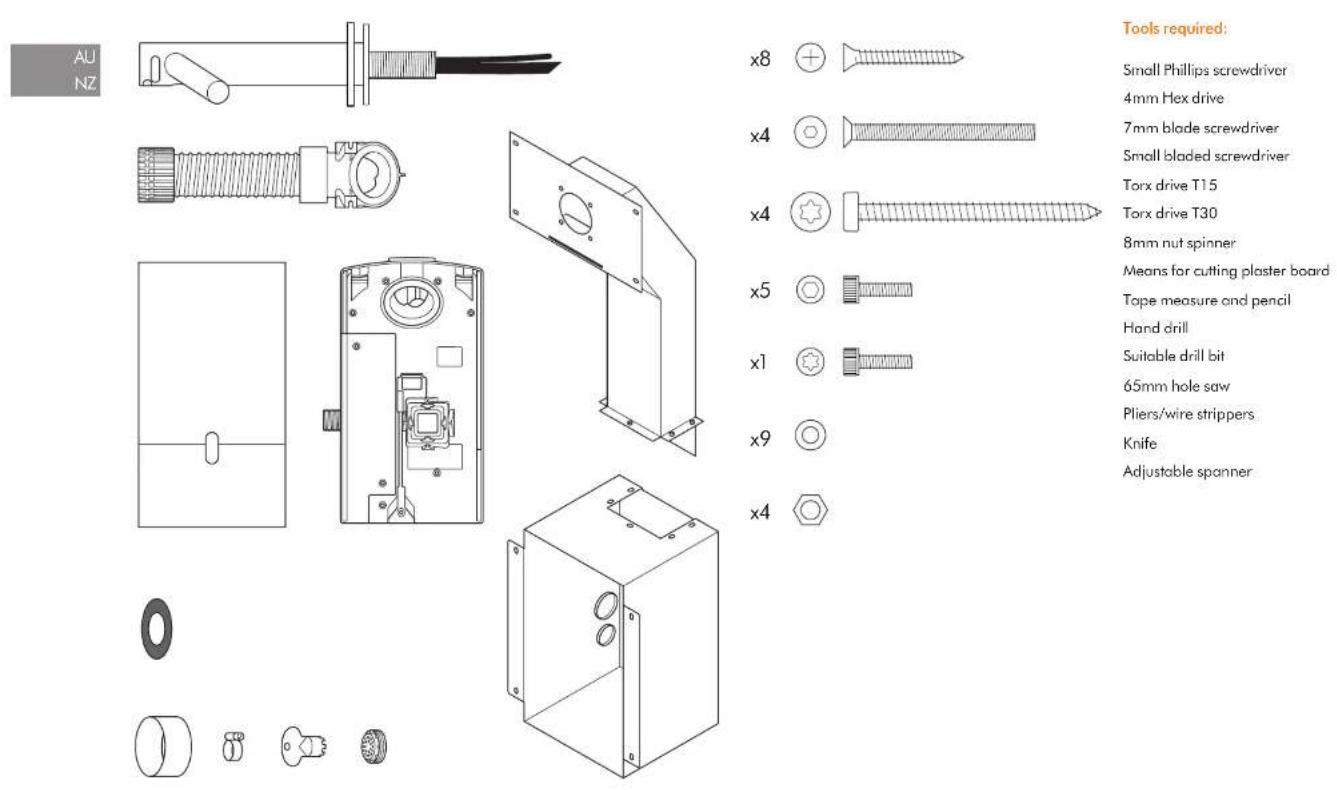 DYSON Airblade Wash+Dry - In the box - 1