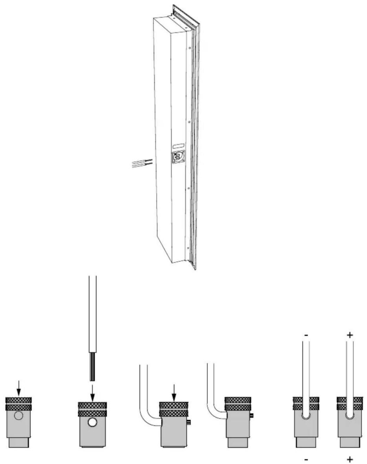 Sonus Faber Arena 10 - - ПОДСОЕДИНИТЕ АУДИОКАБЕЛИ К АКУСТИЧЕСКОЙ СИСТЕМЕ - 1