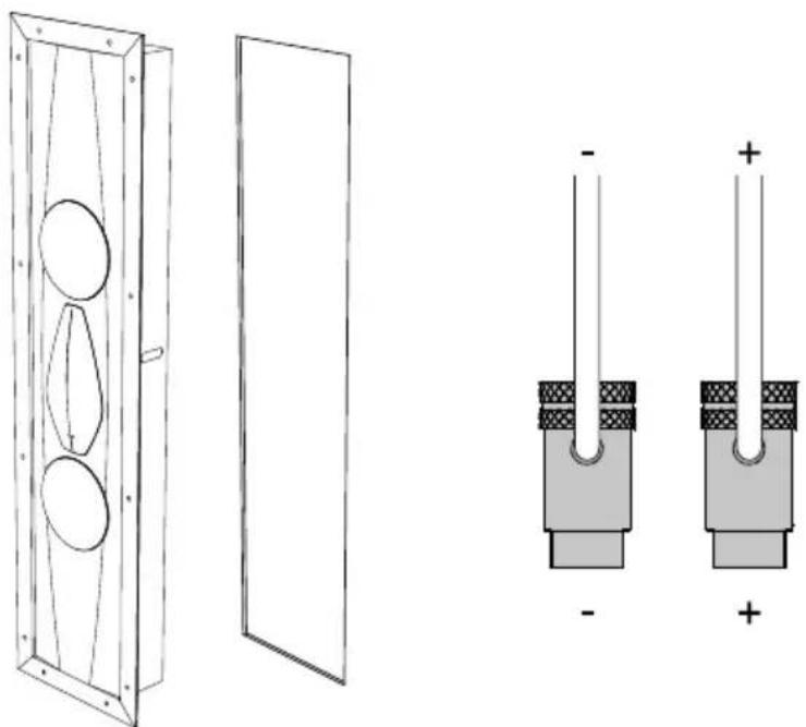 Sonus Faber Arena 10 - - INSÉRER L'ENCEINTE ACOUSTIQUE DANS LE CADRE - 4
