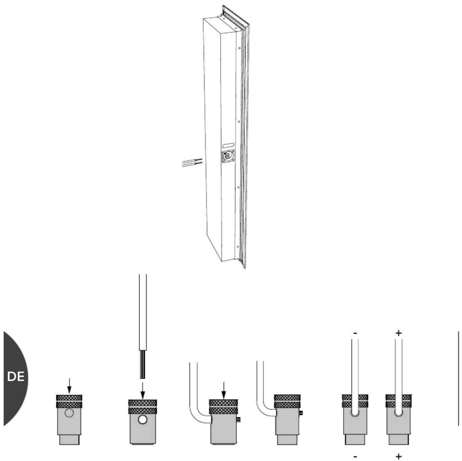 Sonus Faber Arena 10 - - DIE AUDIOKABEL AM LAUTSPRECHER ANSCHLIEßen - 1