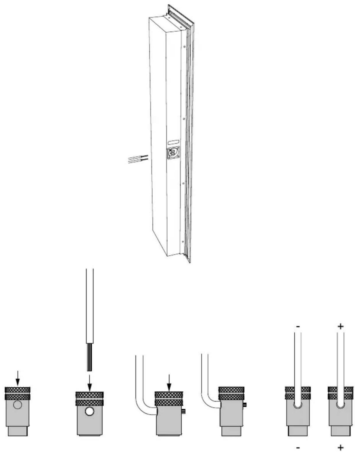 Sonus Faber Arena 10 - - COLLEGARE I CAVI AUDIO AL DIFFUSORE - 1