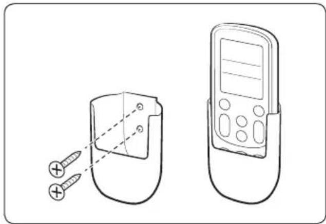 SAMSUNG AR-EH04E - Installation du support de télécommande - 1