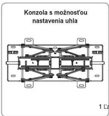 SAMSUNG WMN4277SK - Inštalačná príručka nástennej konzoly s nastavením uhla a otáčaním WMN4277SK - 3