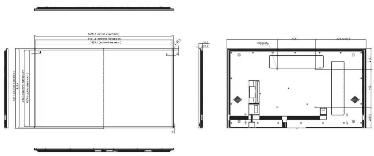 AG Neovo NSD-6503 - SPECIFICATIONS - 2