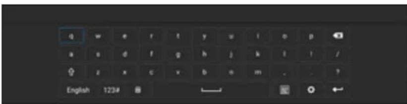 AG Neovo NSD-6503 - Utilisation du clavier à l'écran - 1