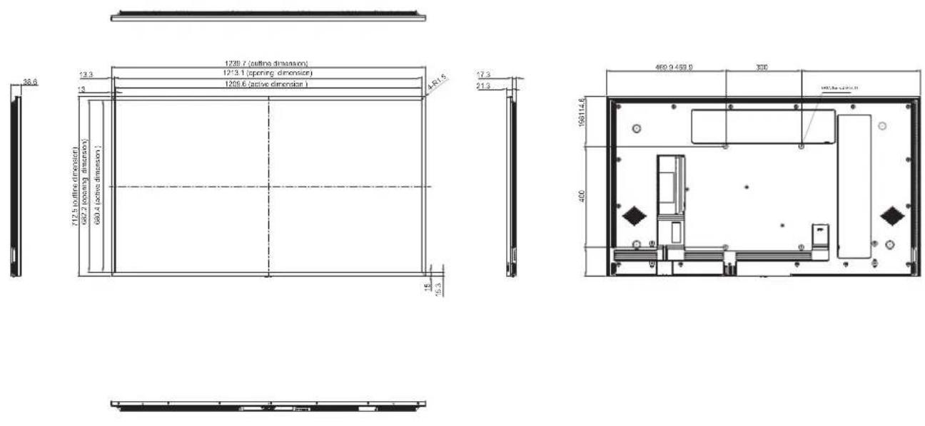 AG Neovo NSD-6503 - SPECIFICATIONS - 1
