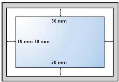 AG Neovo NSD-6503 - Conditions requises pour la ventilation - 1