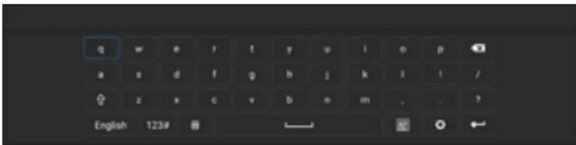 AG Neovo NSD-3203 - Utilisation du clavier à l'écran - 1