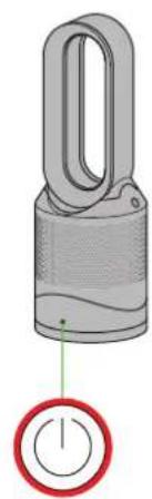 DYSON Pure Hot+Cool Link - Naprava je v načinu za gretje - 3