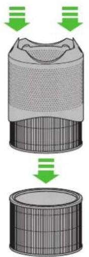 DYSON Pure Hot+Cool Link - Vervangen van het filter - 2