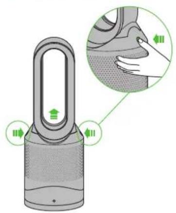 DYSON Pure Hot+Cool Link - Eliminazione delle ostruzioni - 2