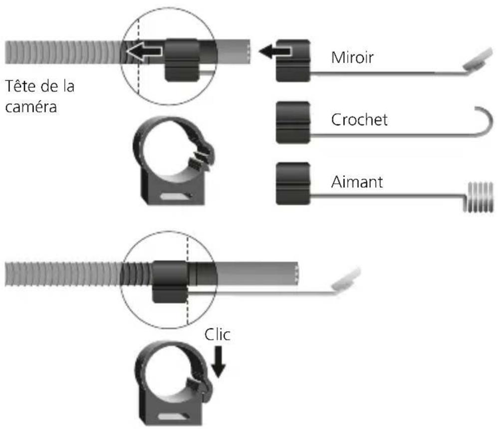 Laserliner VideoScope Micro - Mise en place et retrait des batteries - 3