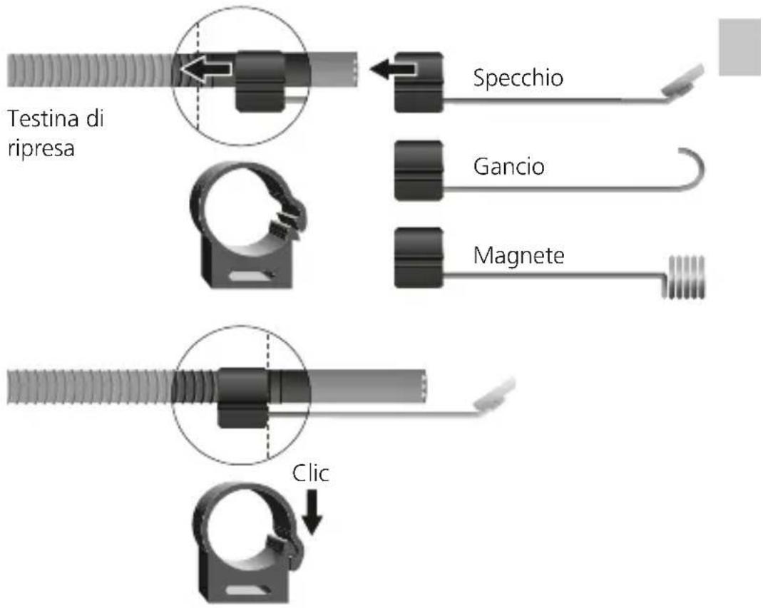 Laserliner VideoScope Micro - Inserimento e rimozione delle batterie - 2