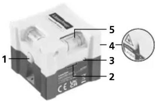 Laserliner LaserCube Green - Indicações de segurança - 1
