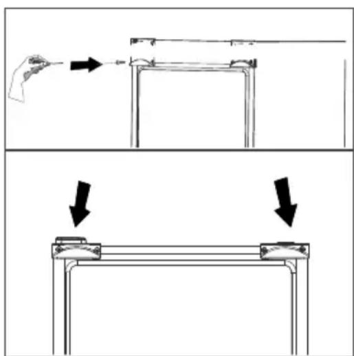 BEKO B5RCNA406HG - 4.2.Zaktadanie klinów plastikowych - 1