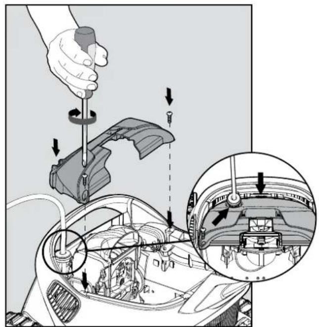 MAYTRONICS Dolphin S200 - Remontez le compartment de l'hélice selon la procédure suivante : - 2